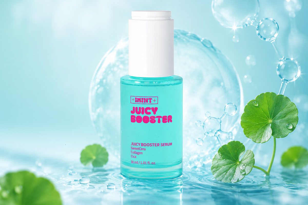 iMint Collagen Elasticity Moisturizing Serum Skin Elasticity Care Juicy Booster Serum 30ml
